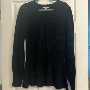 Ophelia Roe Sweater. Fitted at waist and flare bottom. Size XL. NWT